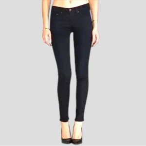 Rag & Bone Legging Jean 28 Mid Rise in Midnight Blue